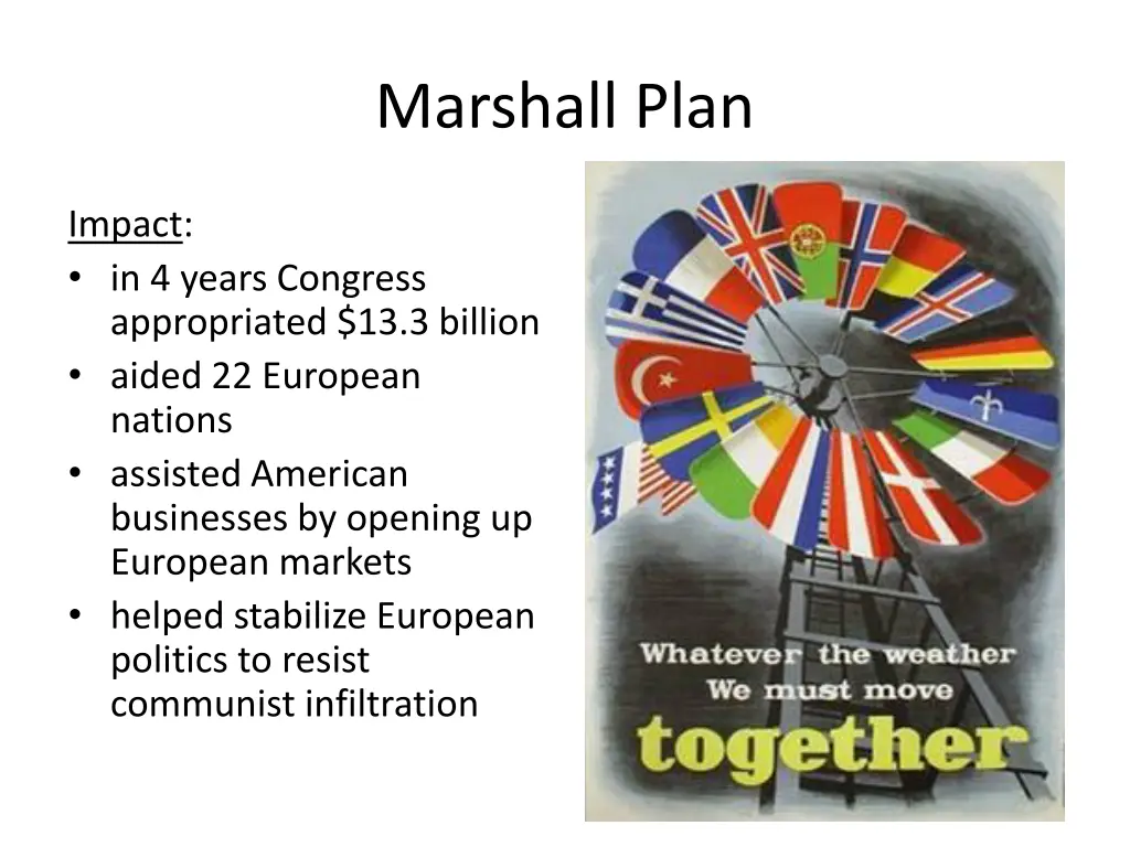 marshall plan 1