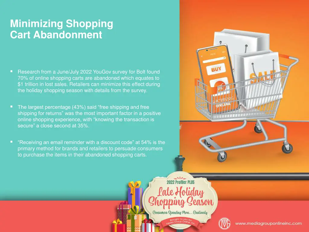 minimizing shopping cart abandonment