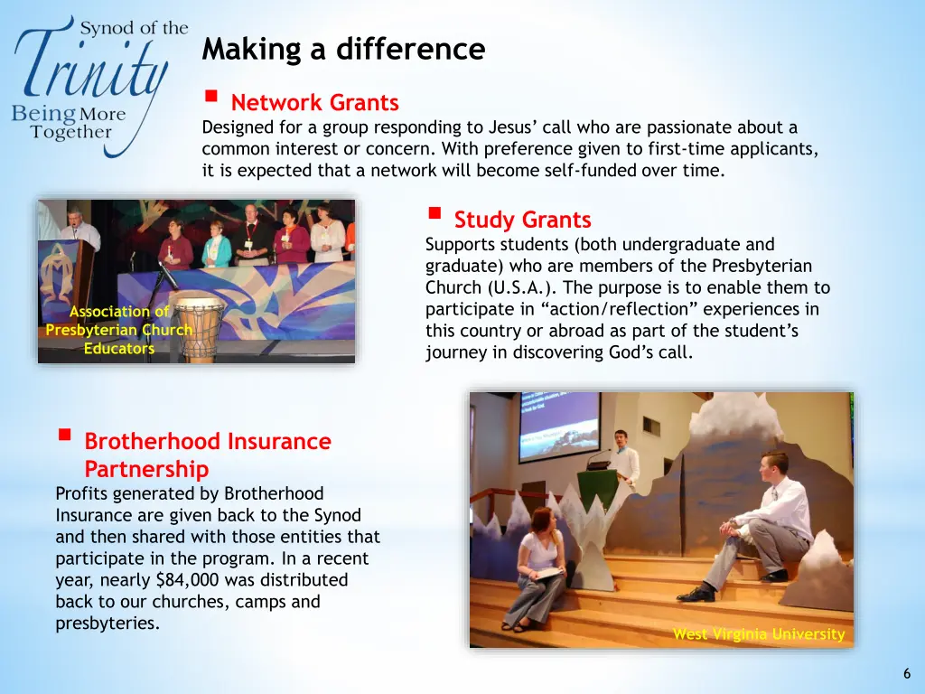 making a difference network grants designed