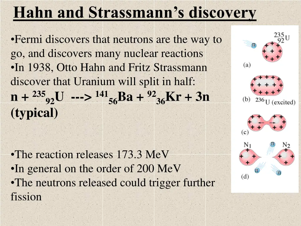 hahn and strassmann s discovery 1