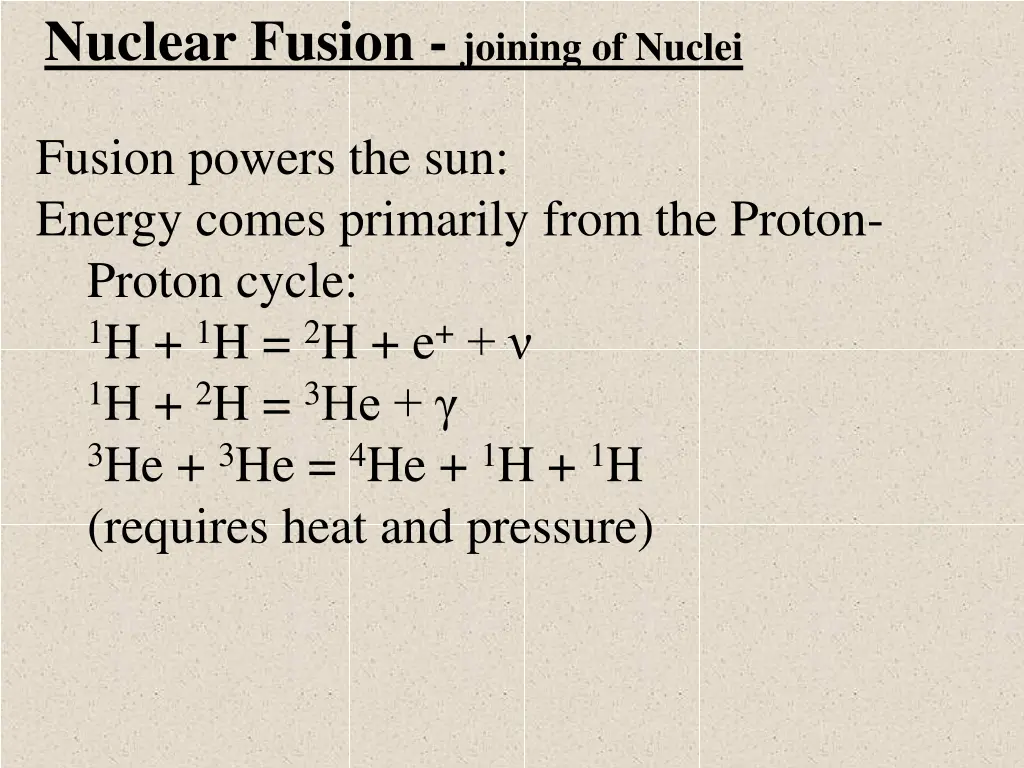 nuclear fusion joining of nuclei