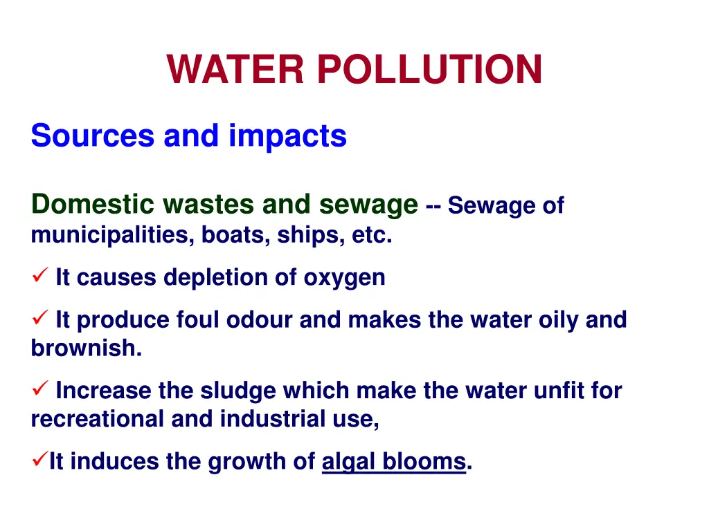 water pollution 1