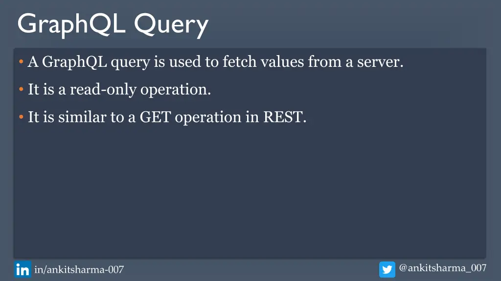 graphql query