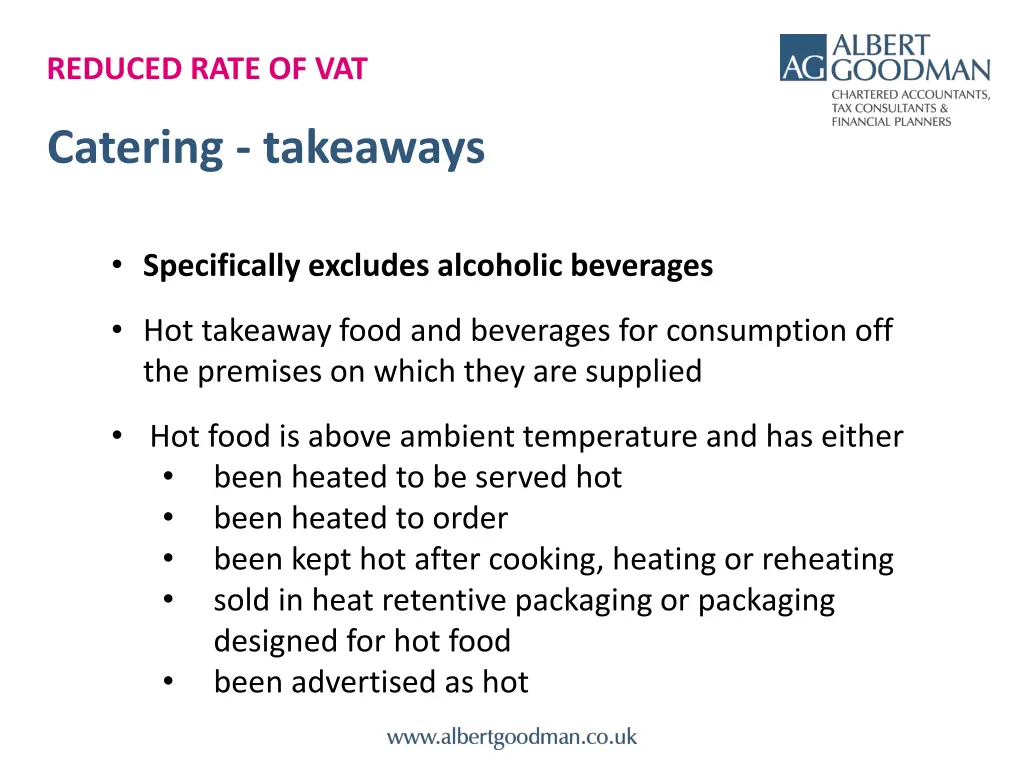 reduced rate of vat