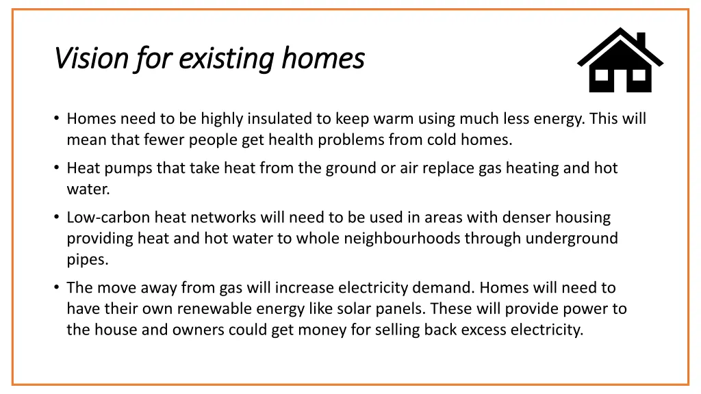 vision for existing homes vision for existing