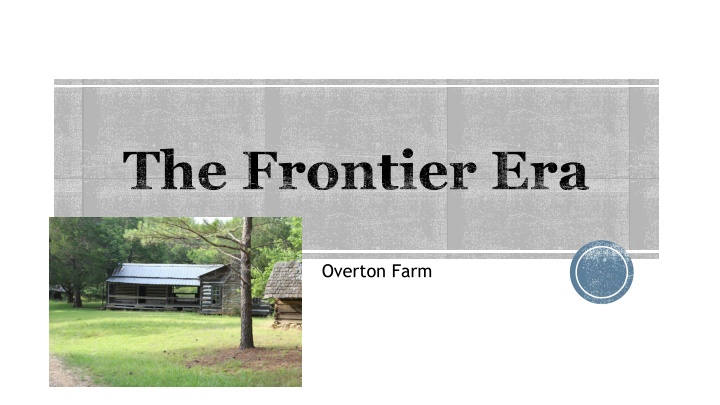 the frontier era