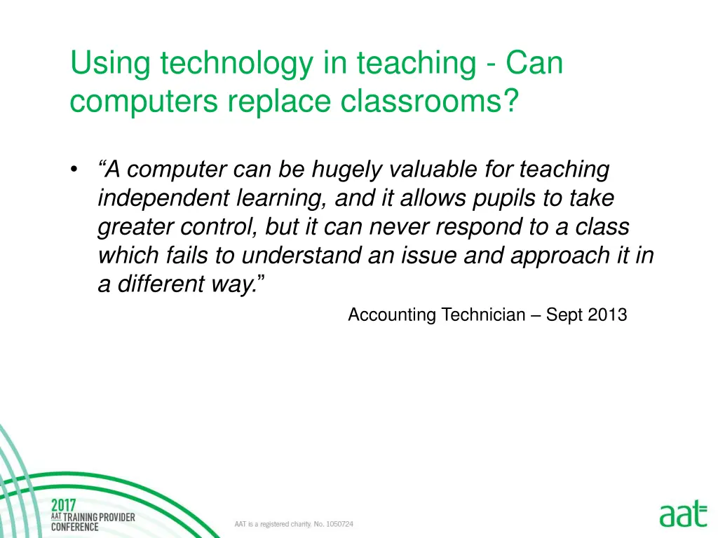 using technology in teaching can computers