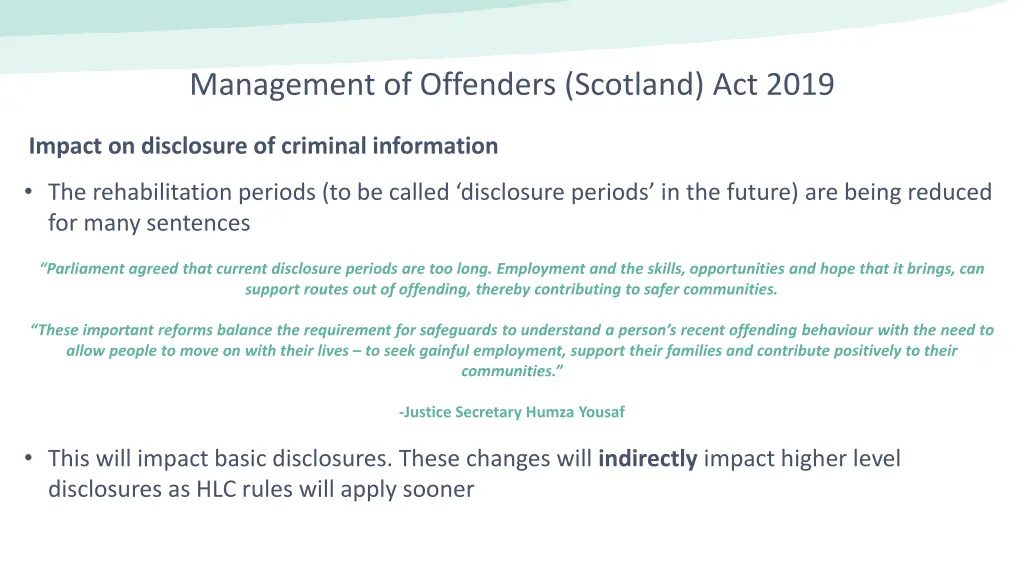 management of offenders scotland act 2019