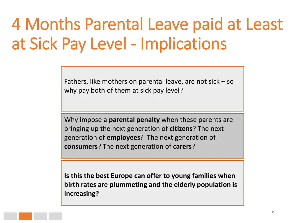 4 months parental leave 4 months parental leave 1