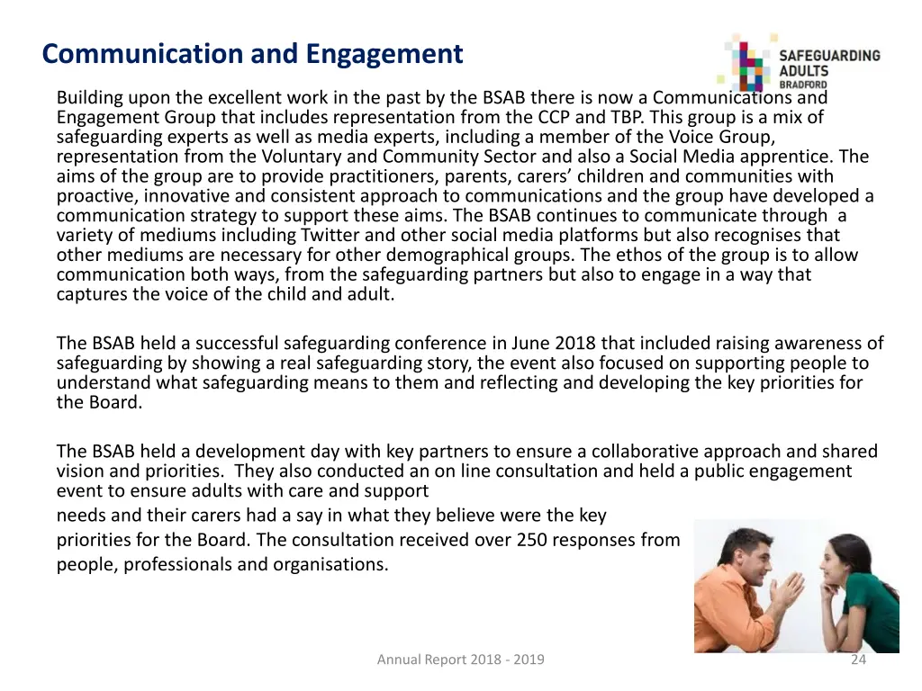 communication and engagement