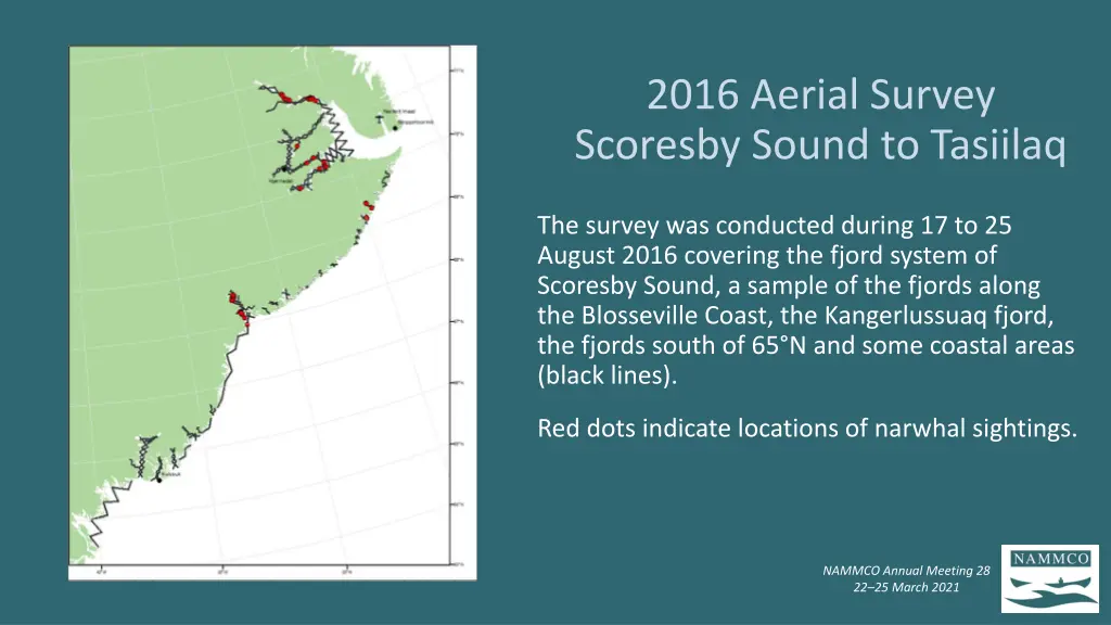 2016 aerial survey scoresby sound to tasiilaq