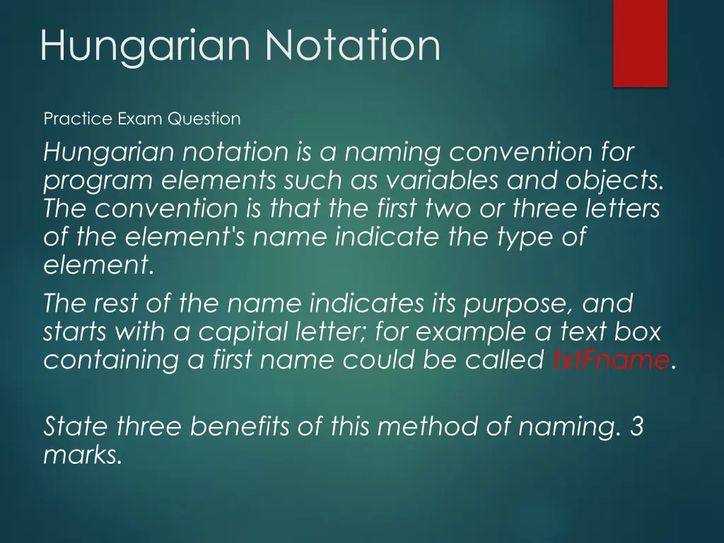 hungarian notation 1