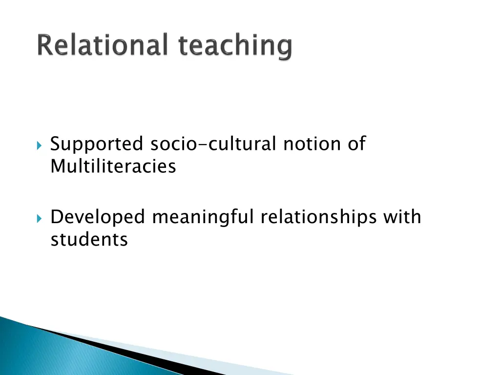 supported socio cultural notion of multiliteracies