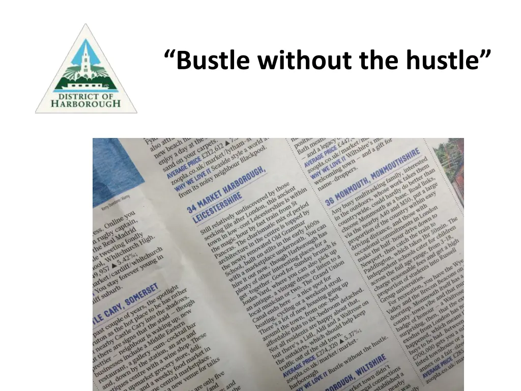 bustle without the hustle