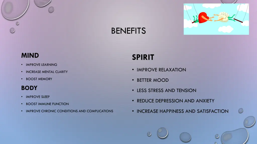 benefits