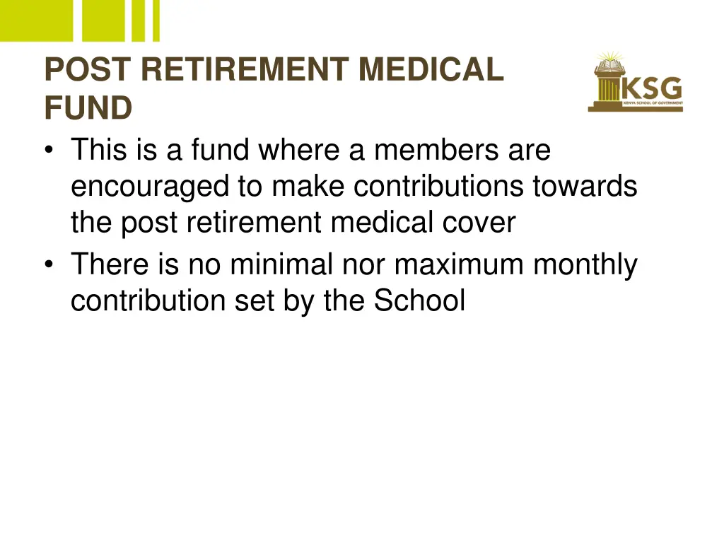 post retirement medical fund this is a fund where