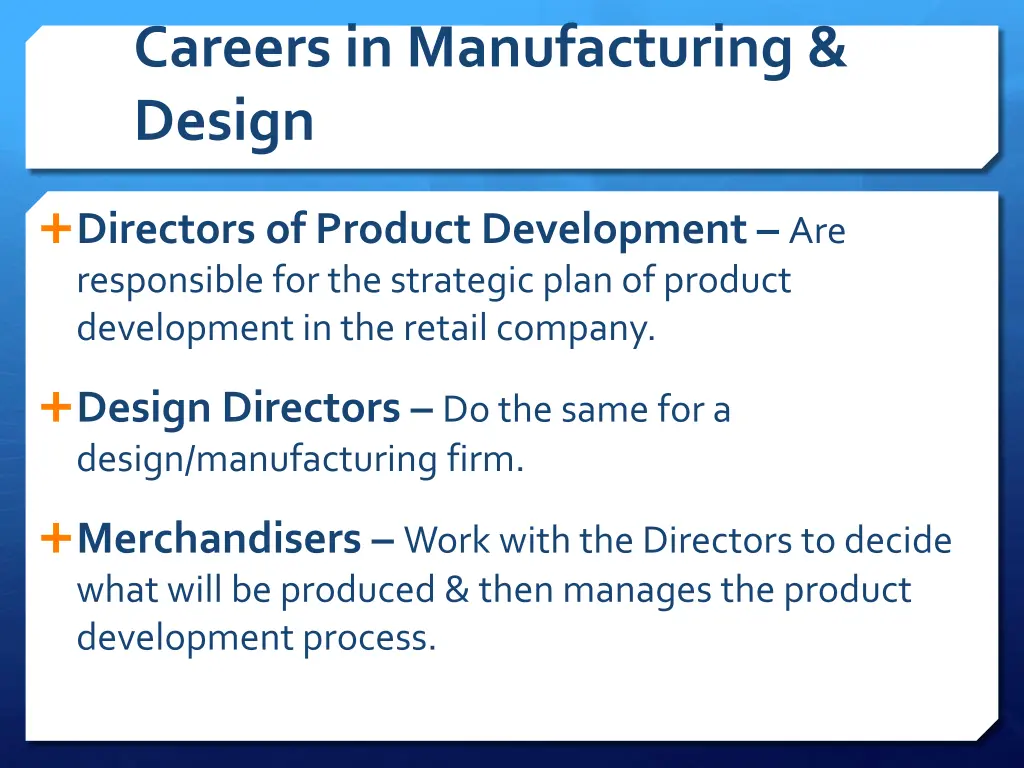 careers in manufacturing design 1