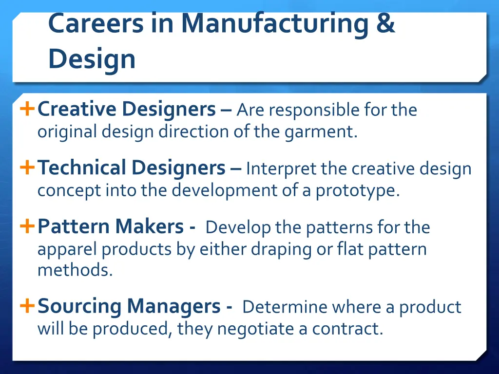 careers in manufacturing design 2