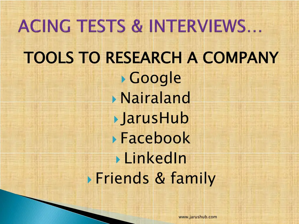 tools to research a company google nairaland