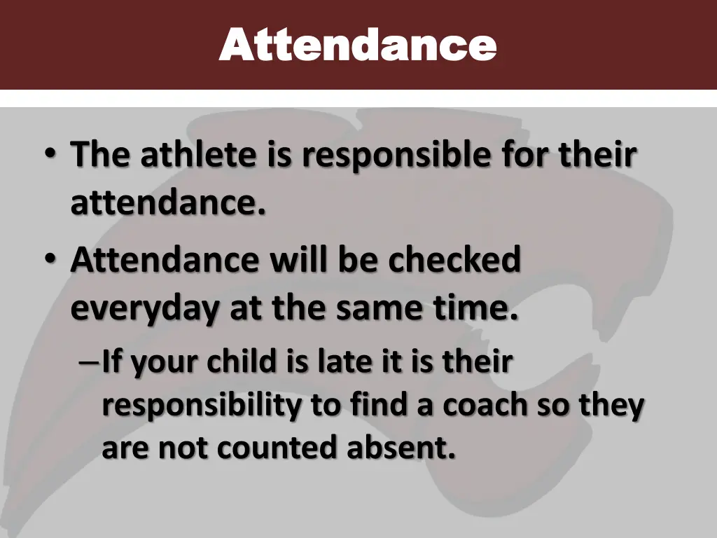 attendance attendance