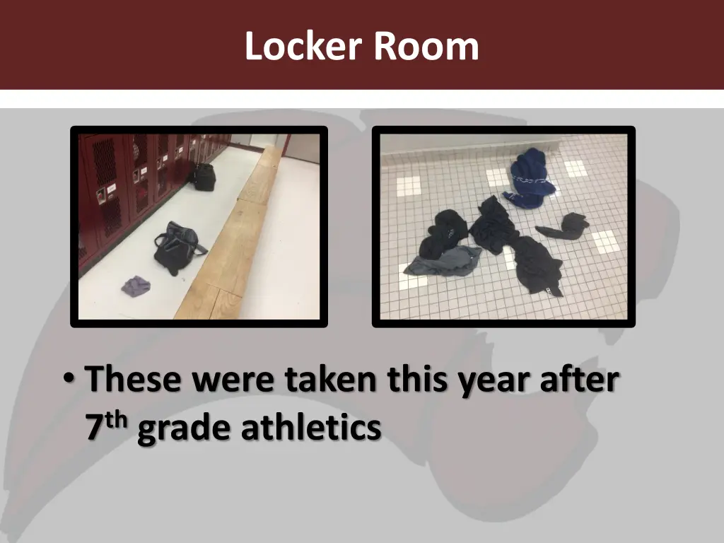 locker room