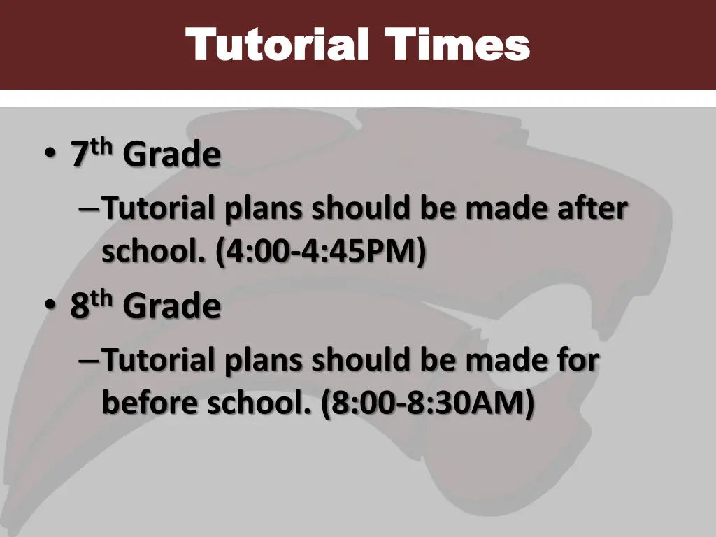 tutorial times tutorial times