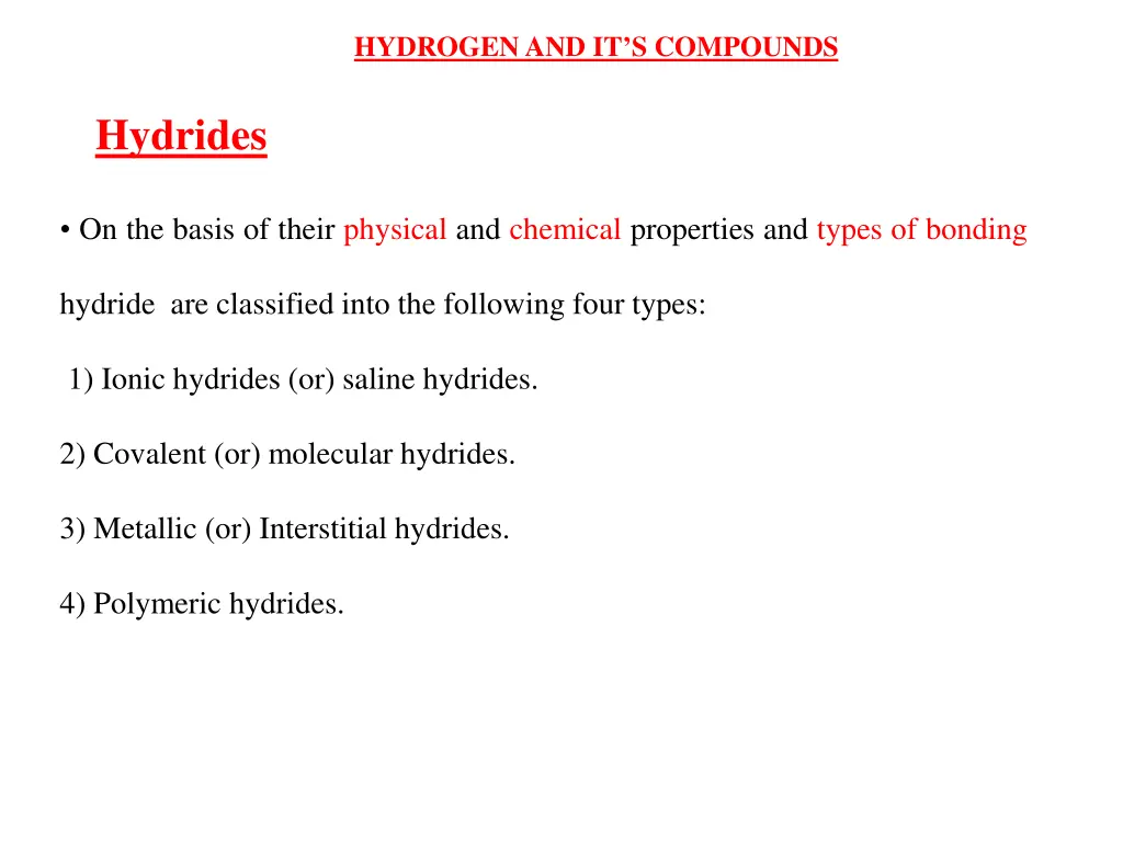 hydrogen and it s compounds 13