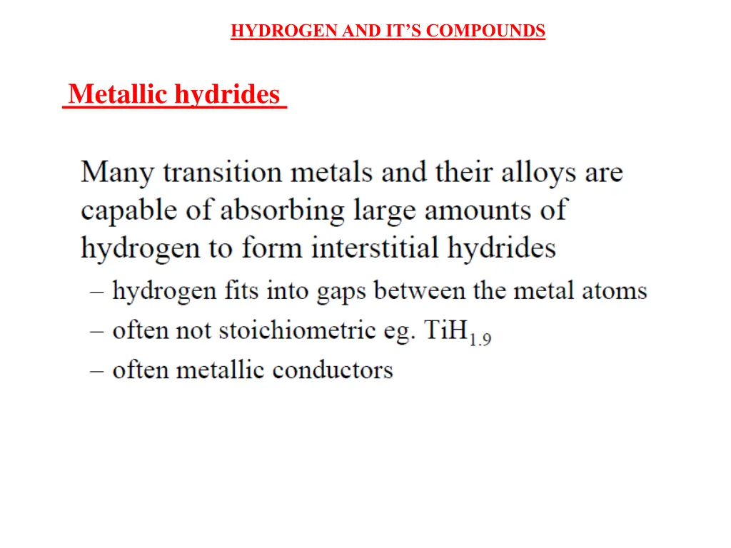 hydrogen and it s compounds 22