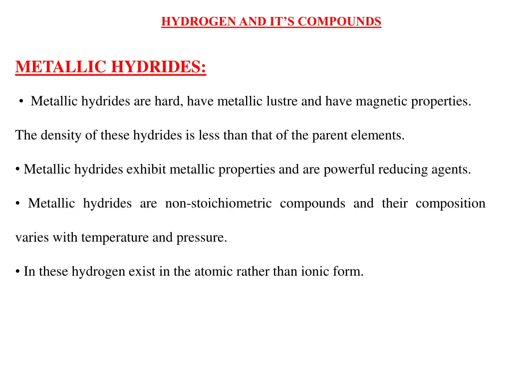 hydrogen and it s compounds 25