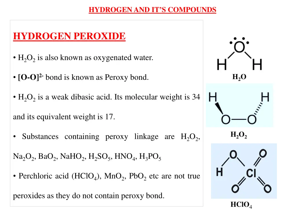 hydrogen and it s compounds 27