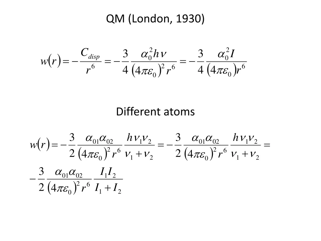 qm london 1930