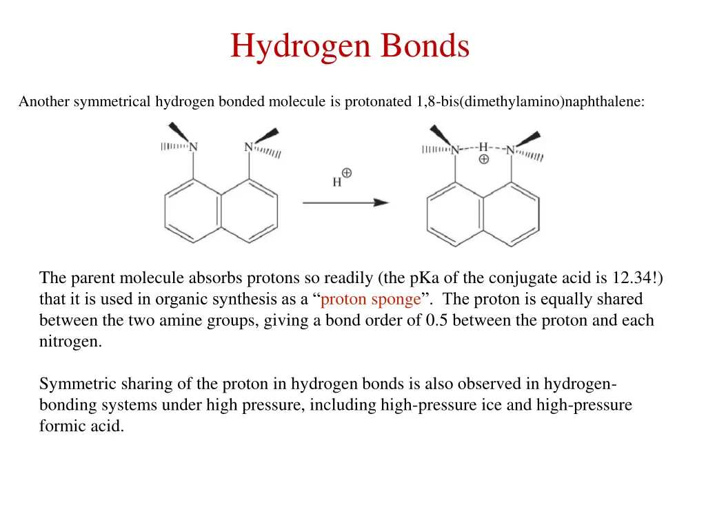 hydrogen bonds 1