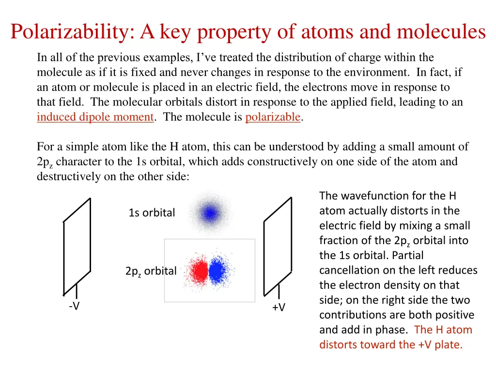 polarizability a key property of atoms