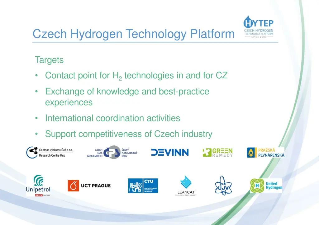 czech hydrogen technology platform 1