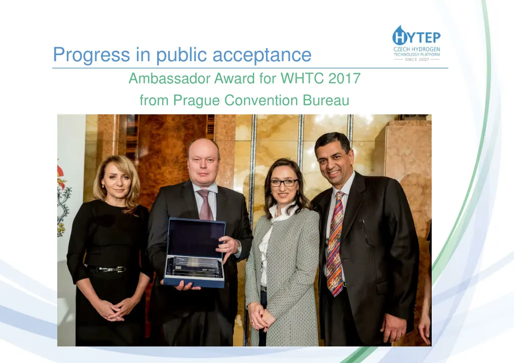 progress in public acceptance ambassador award