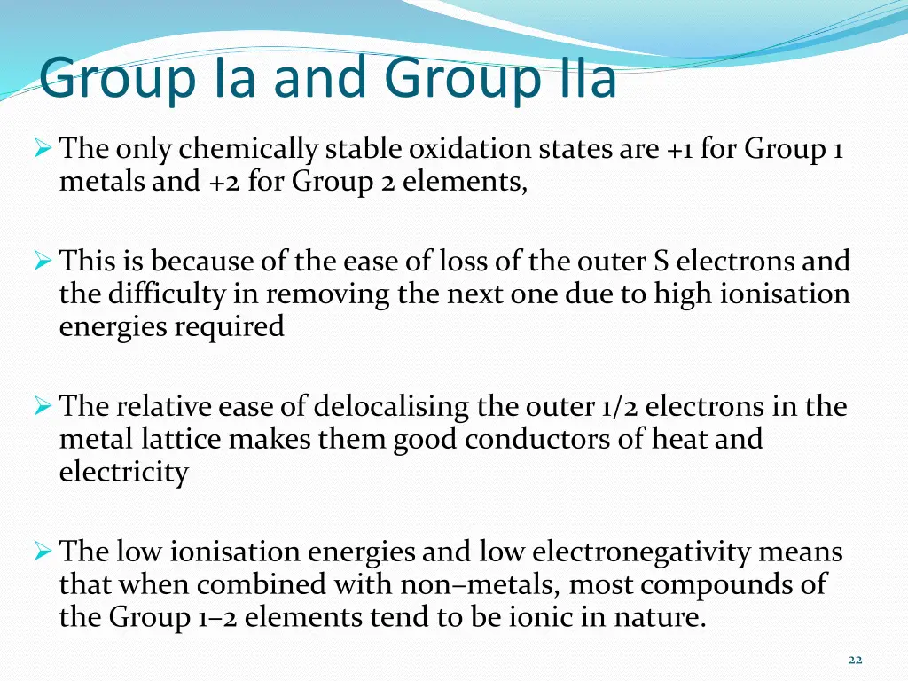 group ia and group iia 1