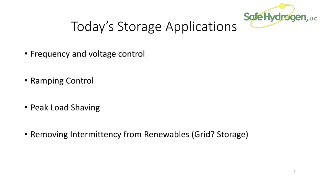 today s storage applications