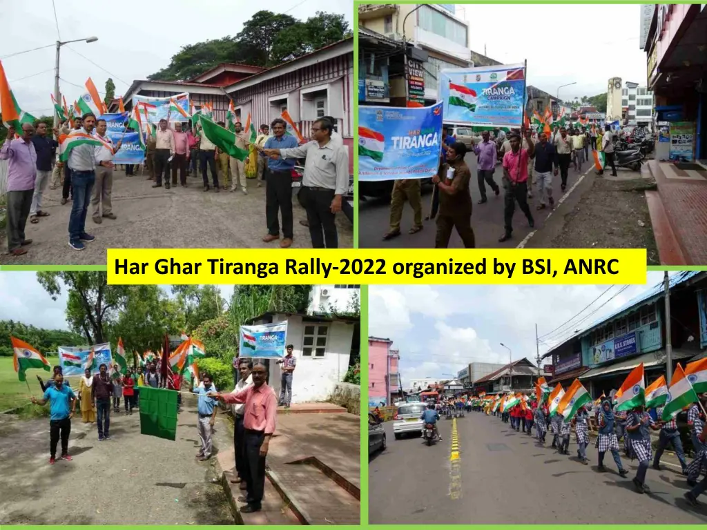 har ghar tiranga rally 2022 organized by bsi anrc