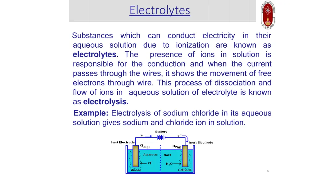 electrolytes