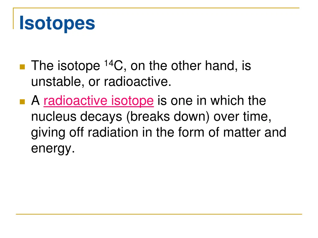 isotopes 2