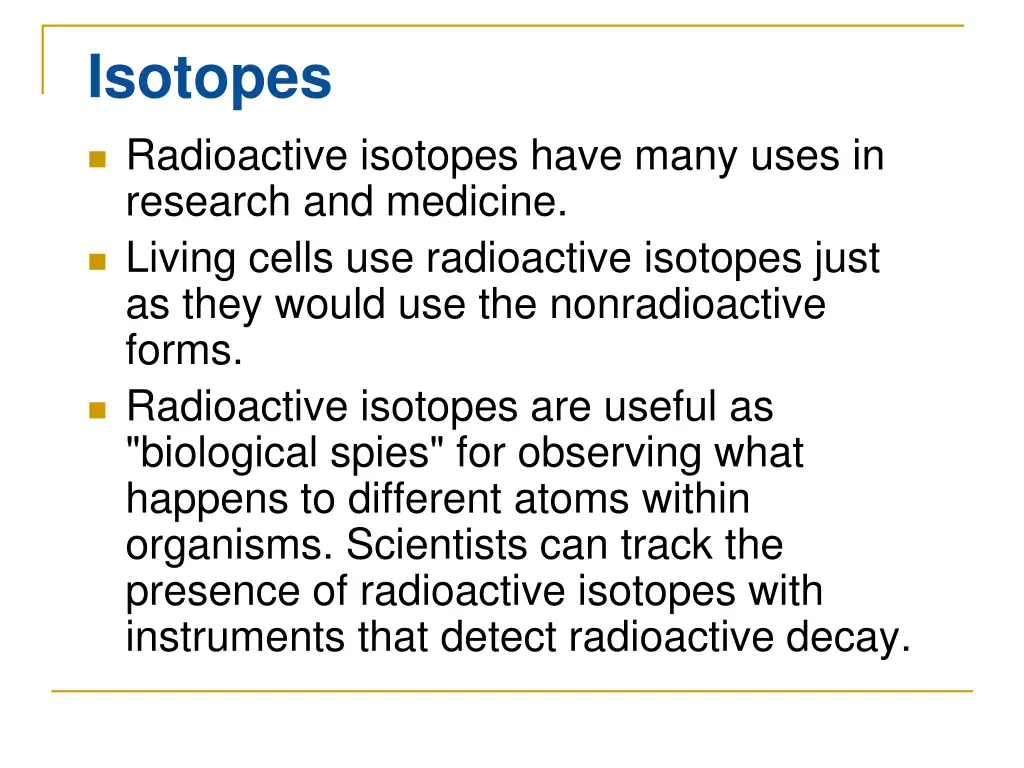 isotopes 3