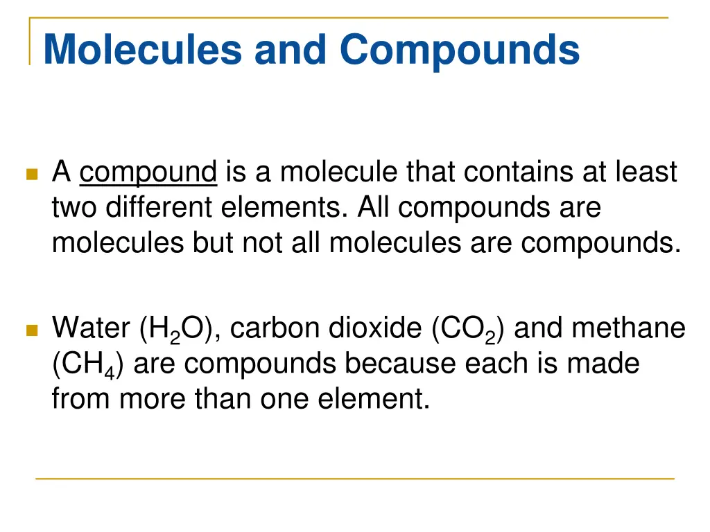 molecules and compounds 1