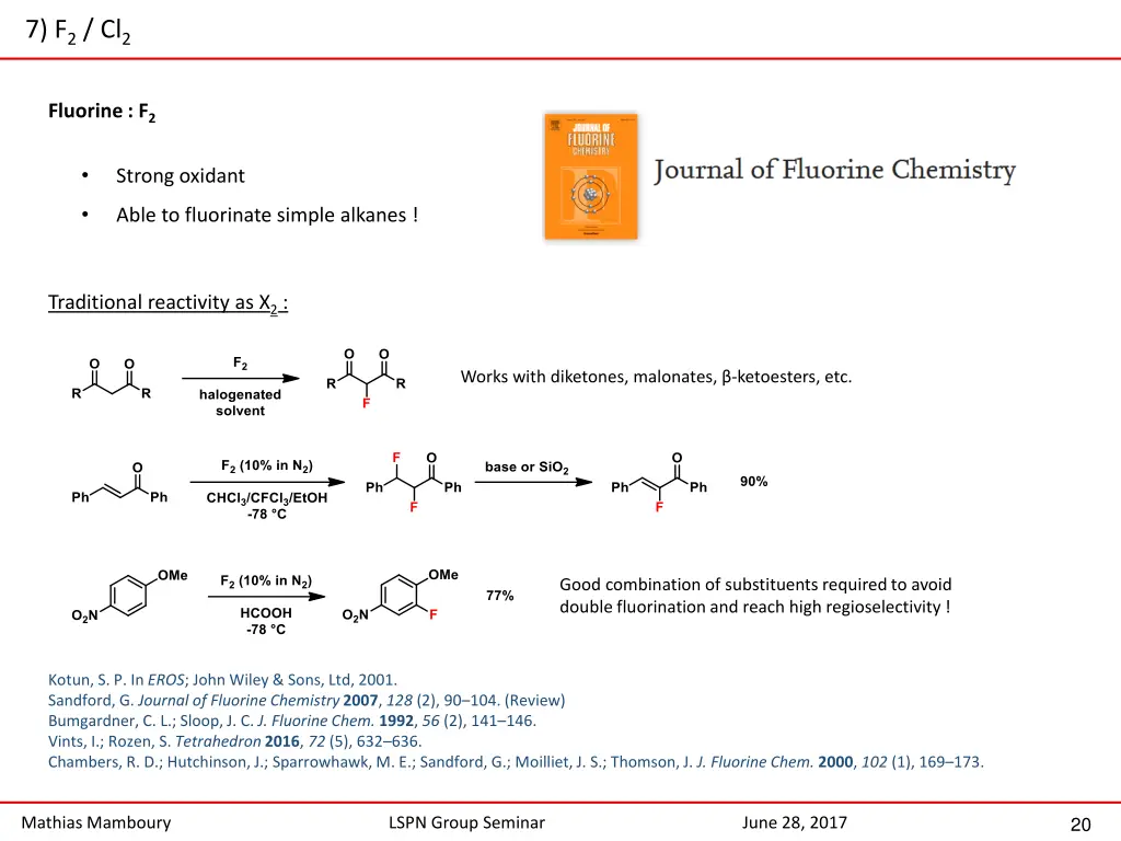 7 f 2 cl 2