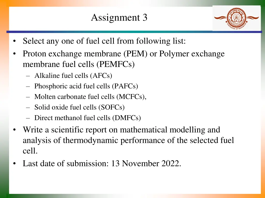 assignment 3