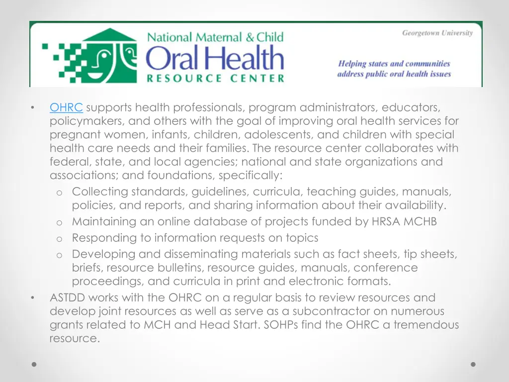 ohrc supports health professionals program