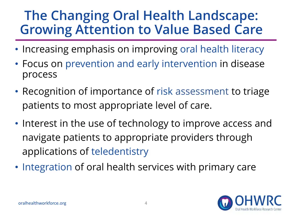 the changing oral health landscape growing