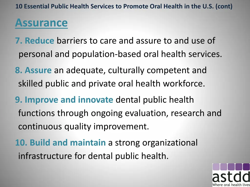 10 essential public health services to promote 2