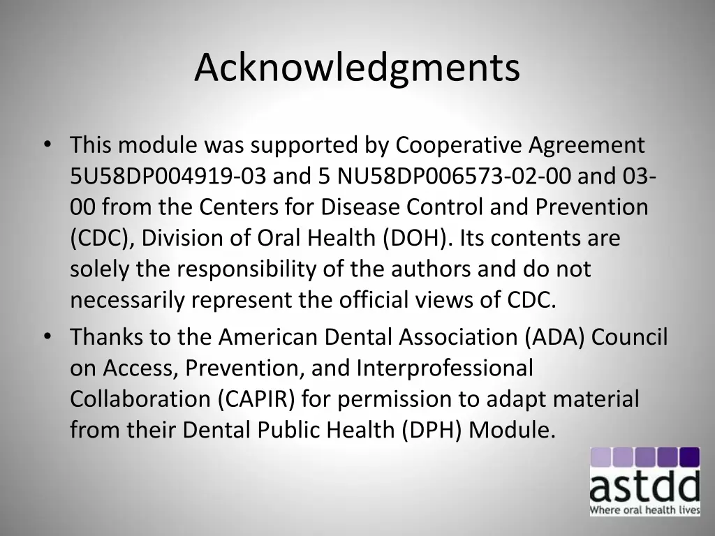 acknowledgments