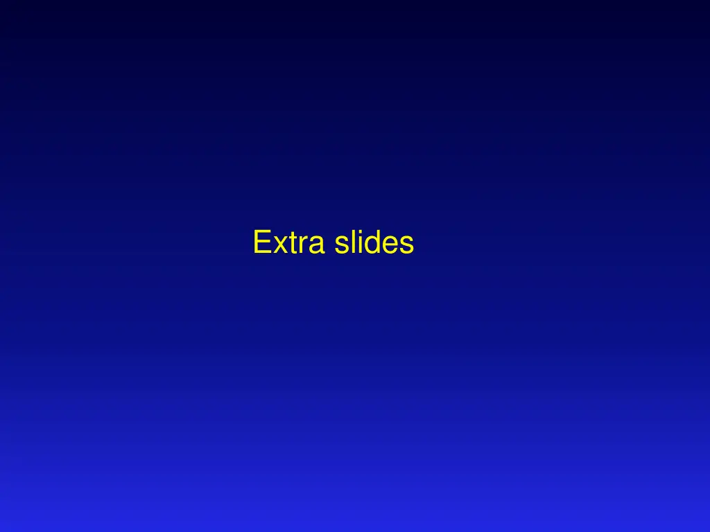 extra slides