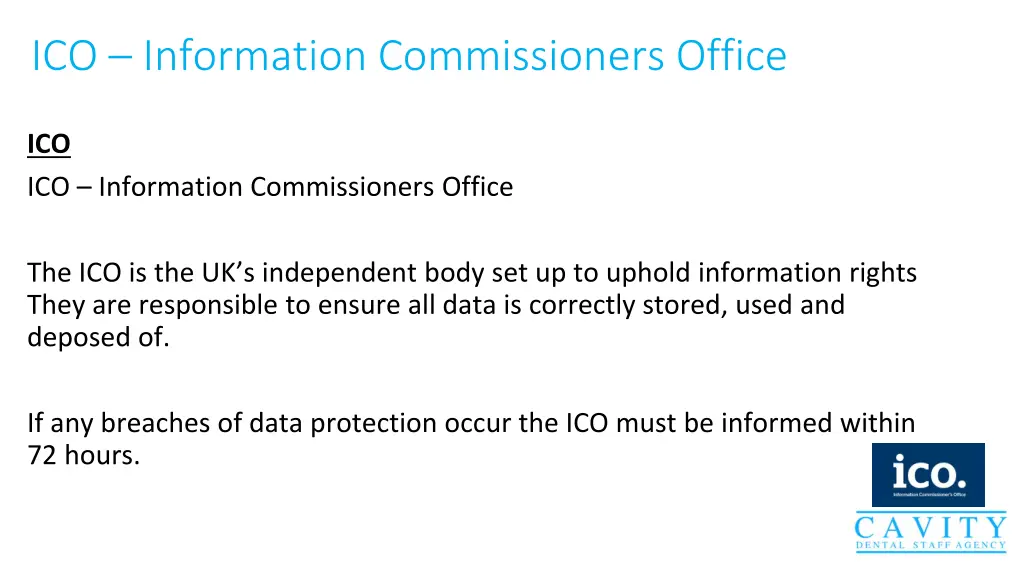 ico information commissioners office